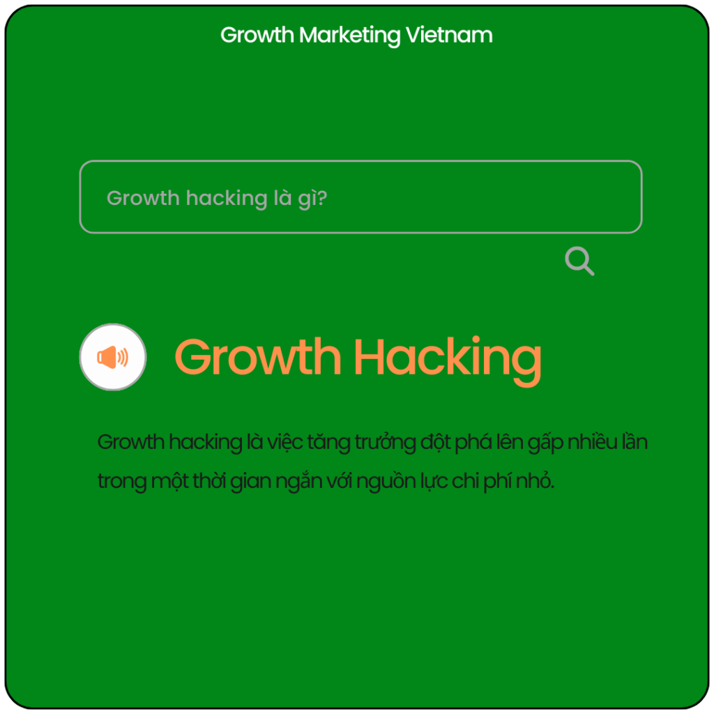 Growth hacking là gì