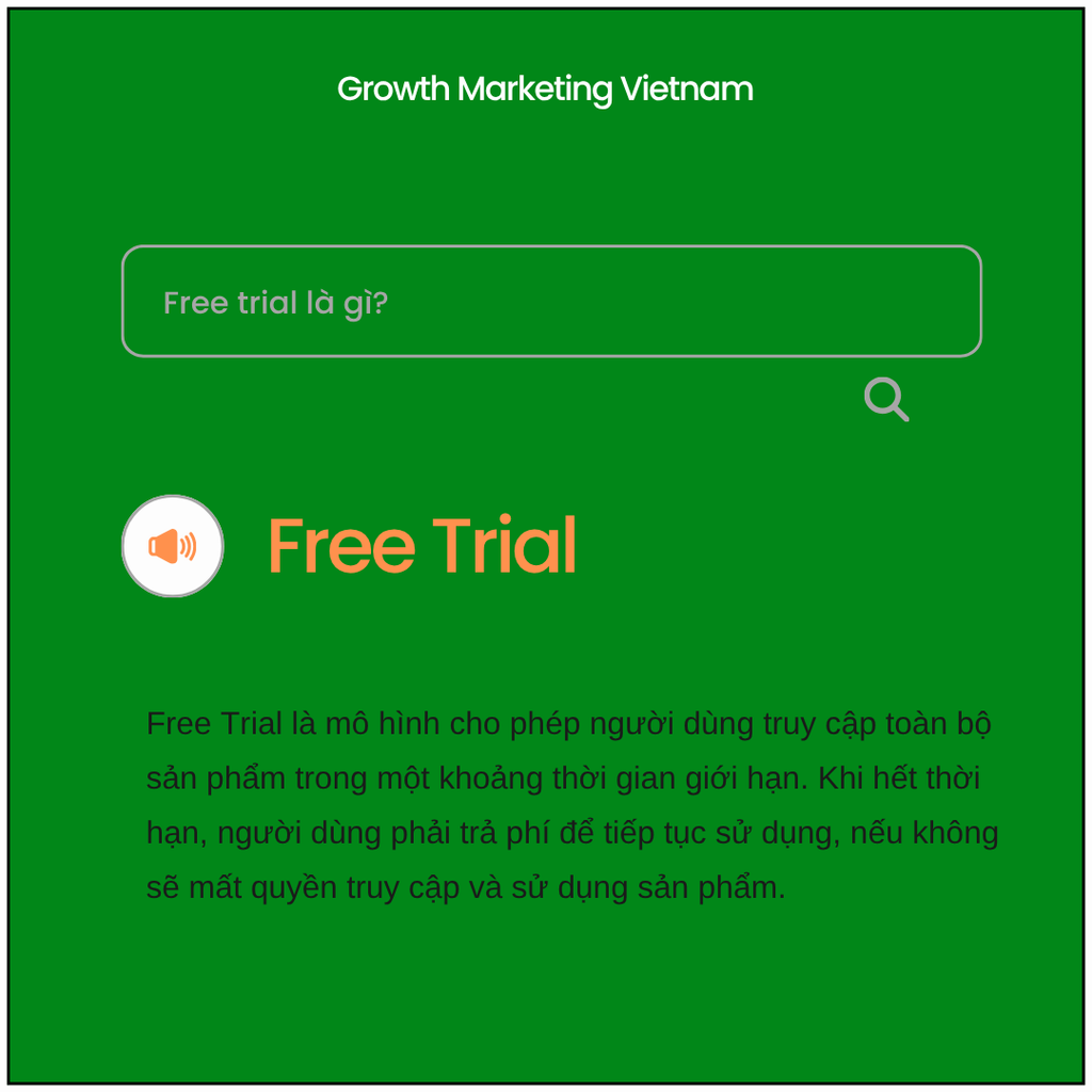 Free trial là gì